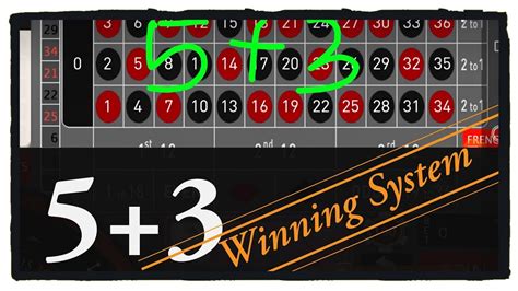 roulette winning system